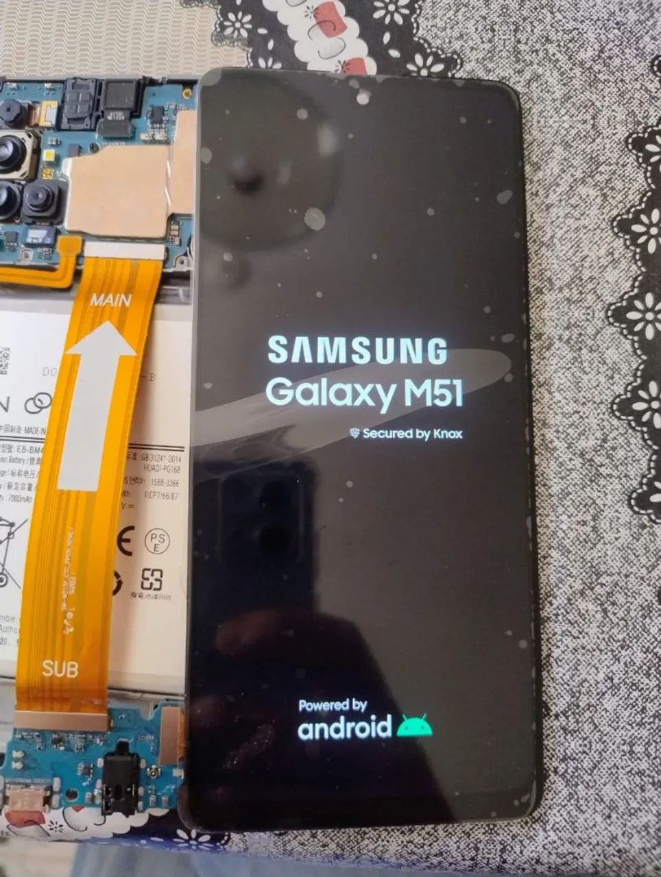Tela Frontal para Samsung Galaxy M62 M51 A71 - Foto 3