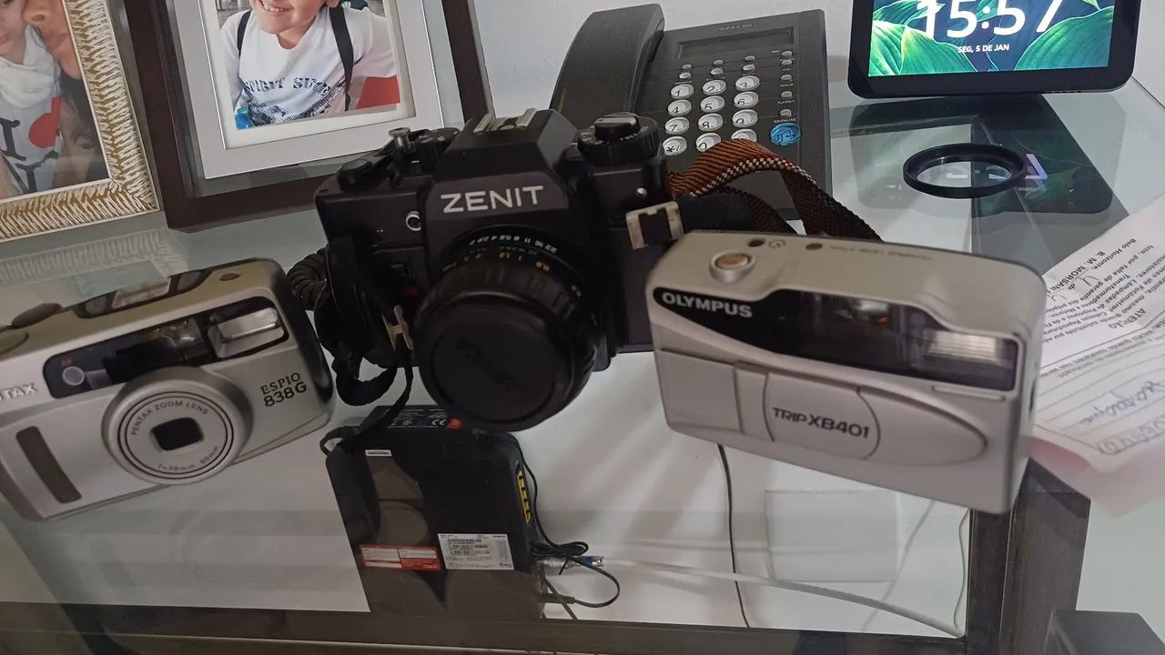 Câmeras analógicas 