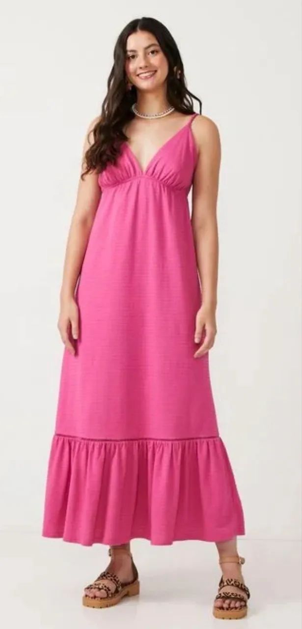 Vestido texturizado Renner - Foto 3
