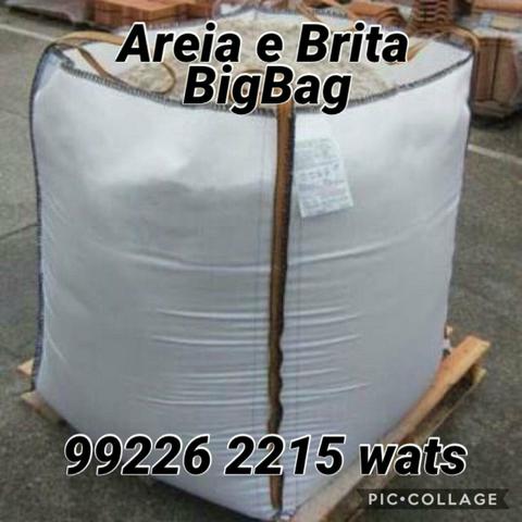 Areia e Brita Sacolao (BigBag)