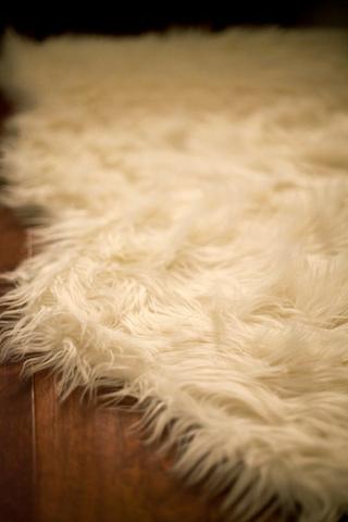 Tapete Importado Super Macio offWhite Pelo Alto 90mm 2,00x1,50