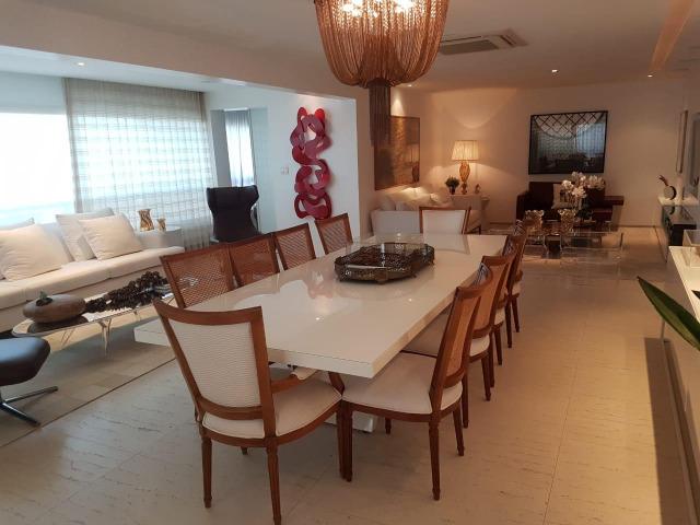 Apartamento Lumno 4 Suítes 276m2 Alto 4 vagas Decorado Nascente linda vista mar