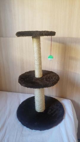 Arranhador para gatos redondo