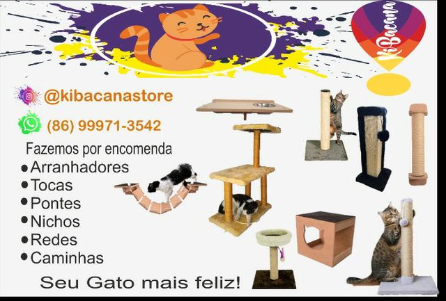 Arranhador para gatos redondo - Foto 5