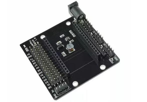 COD-AM129 Placa Base Nodemcu Shield Adaptador Esp8266 Arduino Automação Robotica - Foto 2