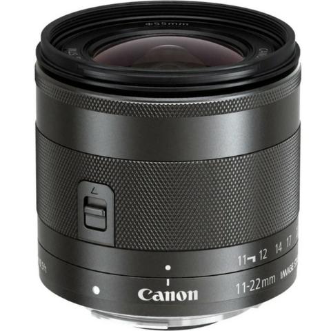 Lente Canon EFM 11-22mm f/4-5.6 IS Stm