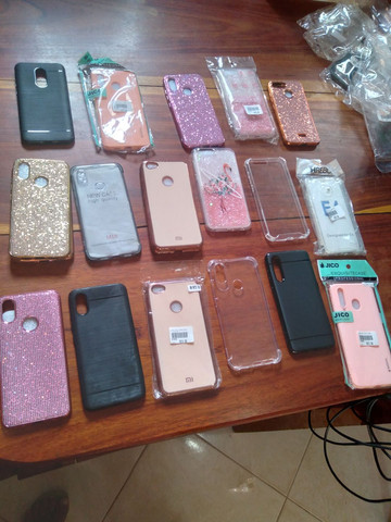capa de xiaomi azuis iPhone