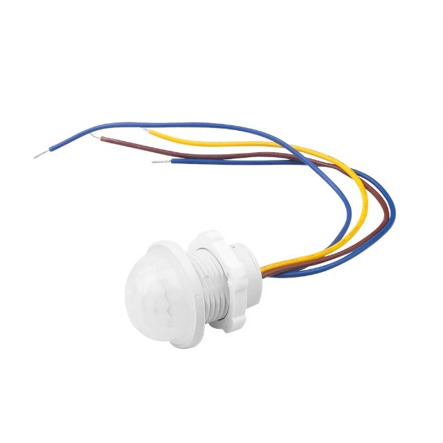 Sensor De Presença Fotocélula Mini Pir 