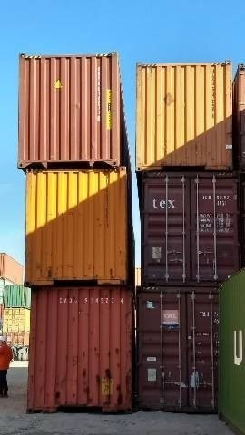 Containers marítimo 40 pés (12 metros) Dry e HC