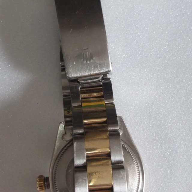 Relógio marca rolex modelo Júnior 31.mm  aço e ouro  - Foto 3