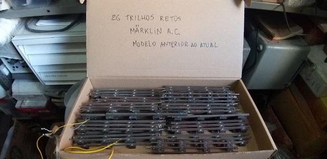 Lote de trilhos Marklin e Lionel - Foto 2