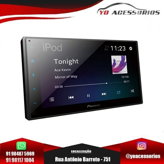 "multimidia pioneer 2 din android" no Brasil