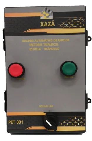 Quadro Elétrico Automático Estrela Triângulo 10cv 220v