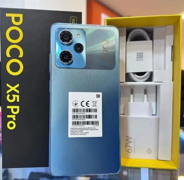 Xiaomi Poco X5 PRO 5G - 256GB Rom / 8GB Ram - Versão Global + Capinha e Película - Lacrado