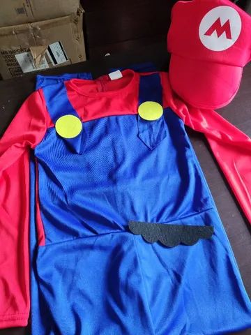 Fantasia Mario Bros Infantil - Lojinha da Vivi - Roupas, Calçados