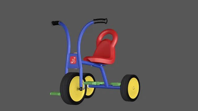 Triciclo Infantil Bandeirante Suporta 80kg Linha Escolar