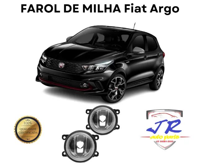 Par Farol De Milha Fiat Argo 2018