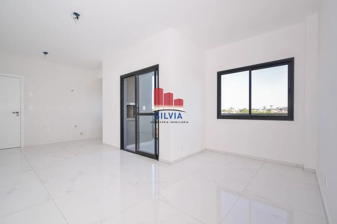 Apartamento NOVO com 2 quartos, vaga coberta e sacada com churrasqueira no Guaíra - Foto 3