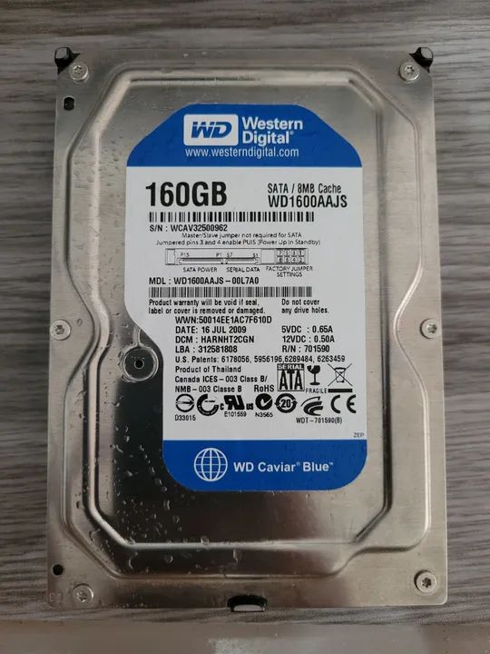 3 HDs de Computador - 80Gb, 150Gb e 200Gb - Foto 3