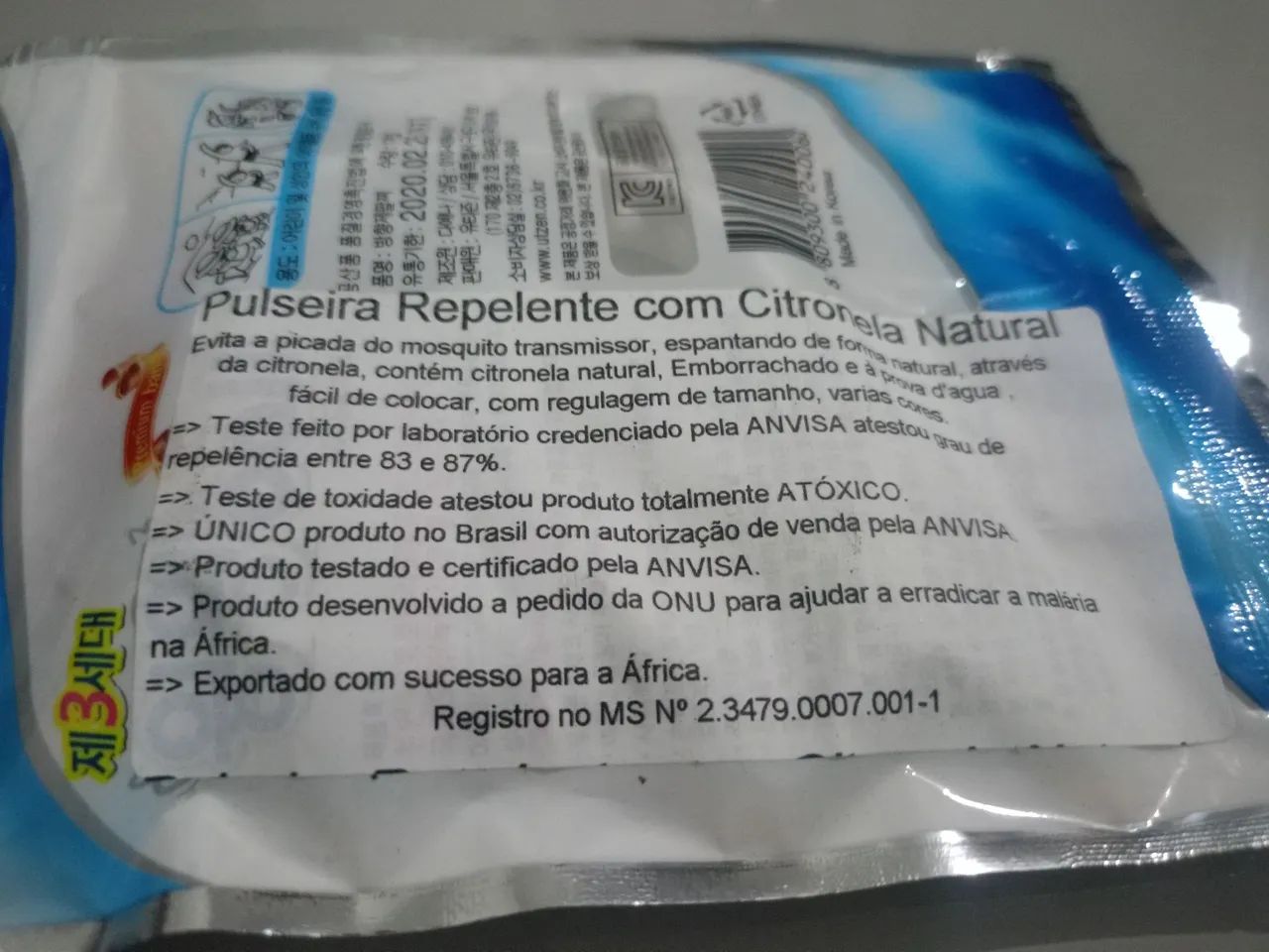 Pulseira repelente de pernilongos e mosquito da dengue  - Foto 2