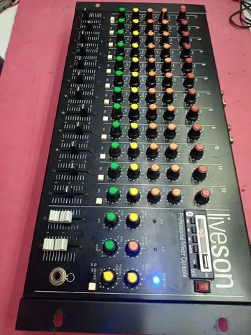 Mesa Live Som 12 Canais C/ Bluetooth e Garantia - Foto 4