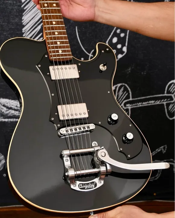 Guitarra Veritas Portlander Black By Almino