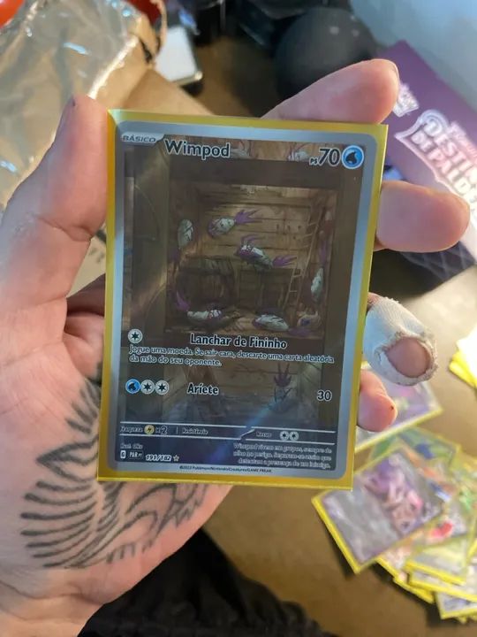 Carta Pokémon Wimpod - 191/182