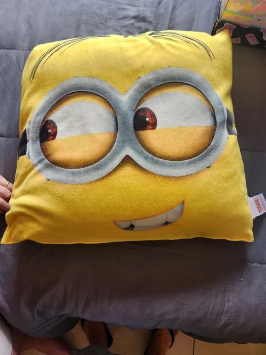 Almofada 50 x 50 Minions comprada no México