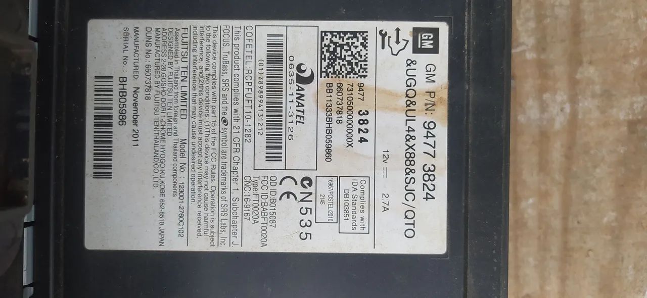 Rádio original GM - Foto 4