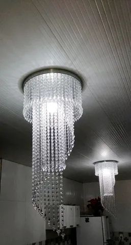 Lustre Redondo 34cm Diametro.  - Foto 5