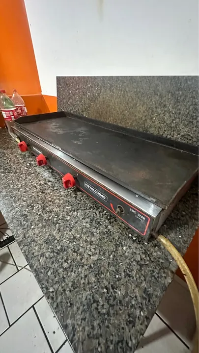 Chapa de Churrasco Industrial Metalcubas Cbg 1200