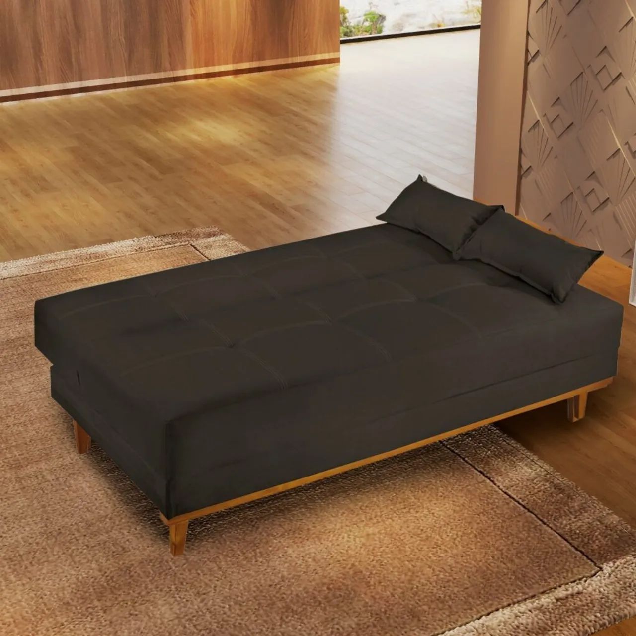 Sofá Cama Madri 1,82 m Veludo rf6328m - Foto 2