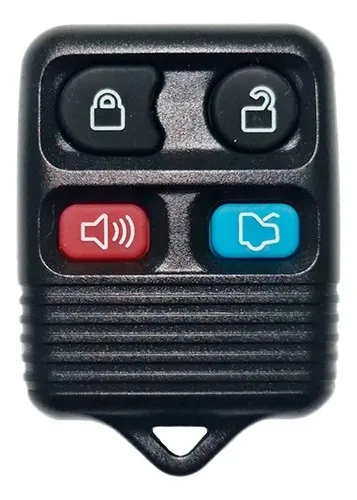 Capa Controle Remoto Alarme reposiçao compativel Ford 4 Botões Fiesta