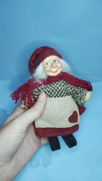 Boneco Bruxa Gnomo Velhinha - Foto 3