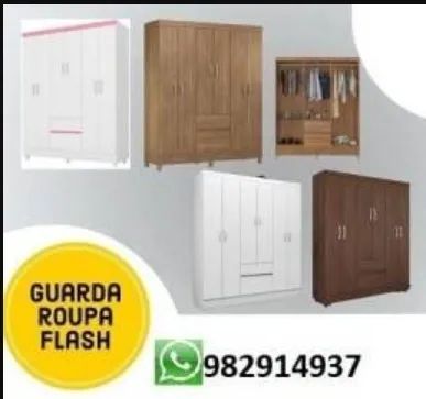 Super Promoção de Guarda Roupa 6 Portas , Entrego e Monto 