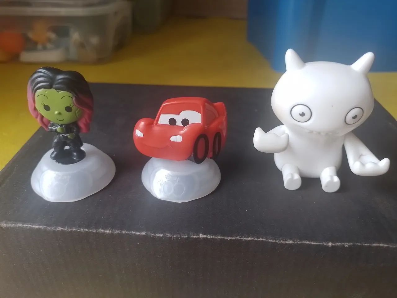 Bonecos Colecionáveis -  Gamora, Relâmpago McQueen e Ugly Dolls