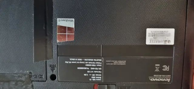 Vendo Notebook Lenovo G40-70 model 80GA Processador Intel i3. - Foto 3
