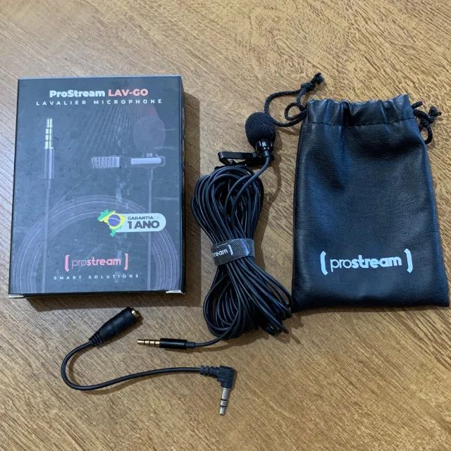 Microfone De Lapela ProStream LAV-GO - Foto 2
