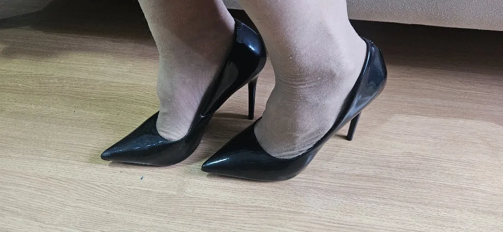 Sapato Scarpin Marisa, Verniz Salto Alto, nr. 38