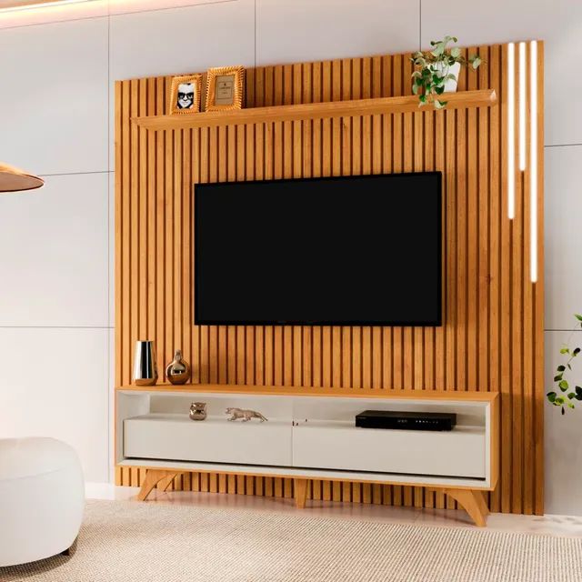 Painel Lyon + Rack Viena !! Tt5677m