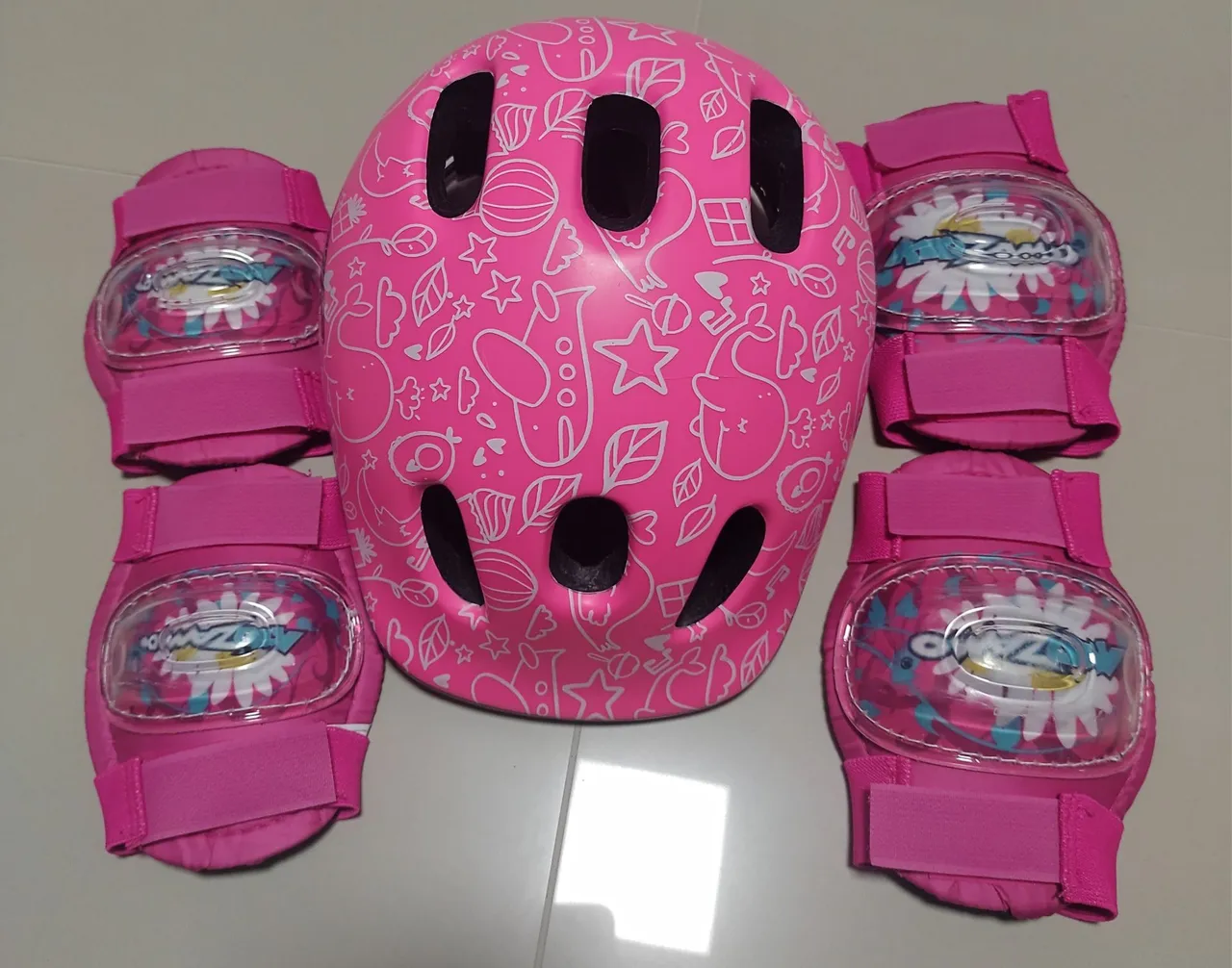 Kit de segurança para bike, skate , patins.