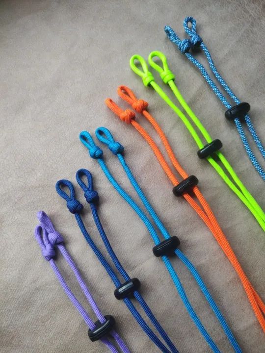 Salva Óculos de Corda Paracord 550 - Ideal para Esportes corrida beach tennis ciclismo - Foto 4