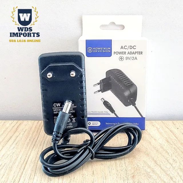 Fonte De Alimentação 9v 2A Bivolt Multiuso  - Foto 2