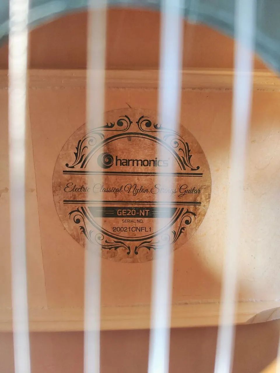 Violão Nylon completo com capa e capo - Foto 3