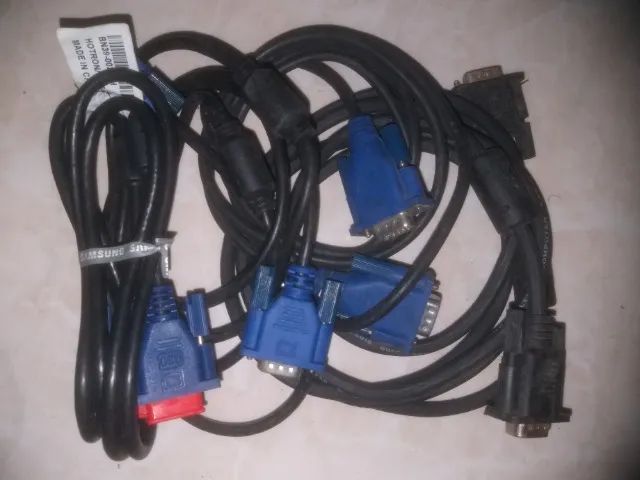 Cabo VGA c/ Proteção (Entrega Grátis-Produto OEM) - Foto 2