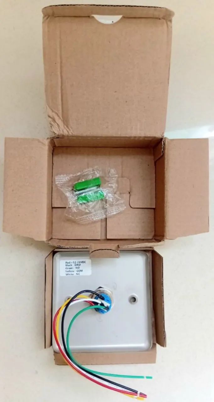 Botão Controle de Acesso em Inox com Luz Led - Foto 3