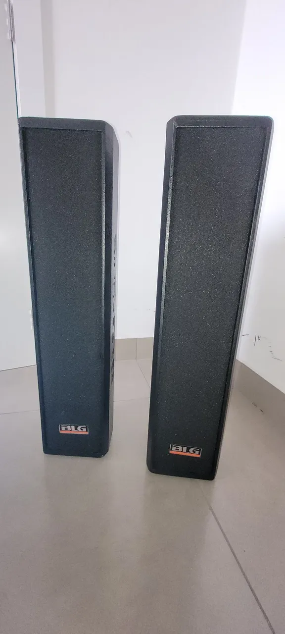 Par de Caixas Acústicas BLG - Potentes!