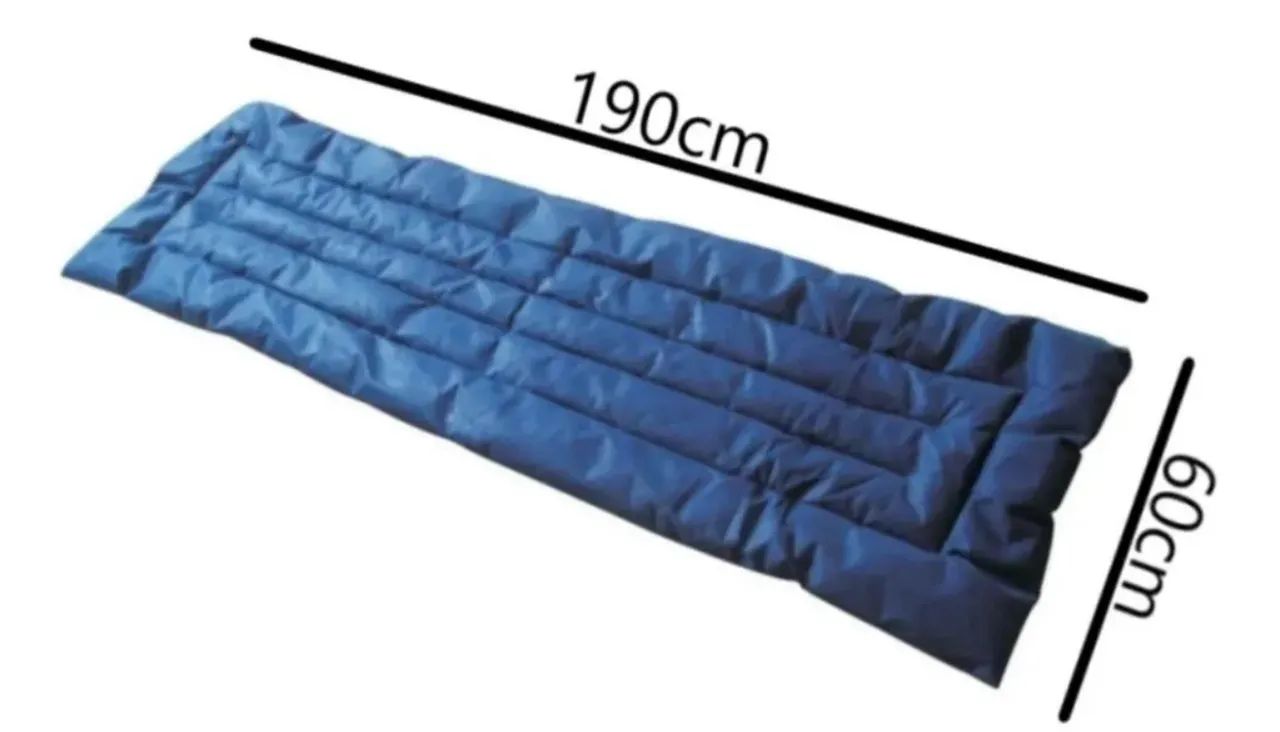 Colchonete Colchão Nautika Camping Pesca Azul 1.90 X 0.60 Cm  | Novo  - Foto 3