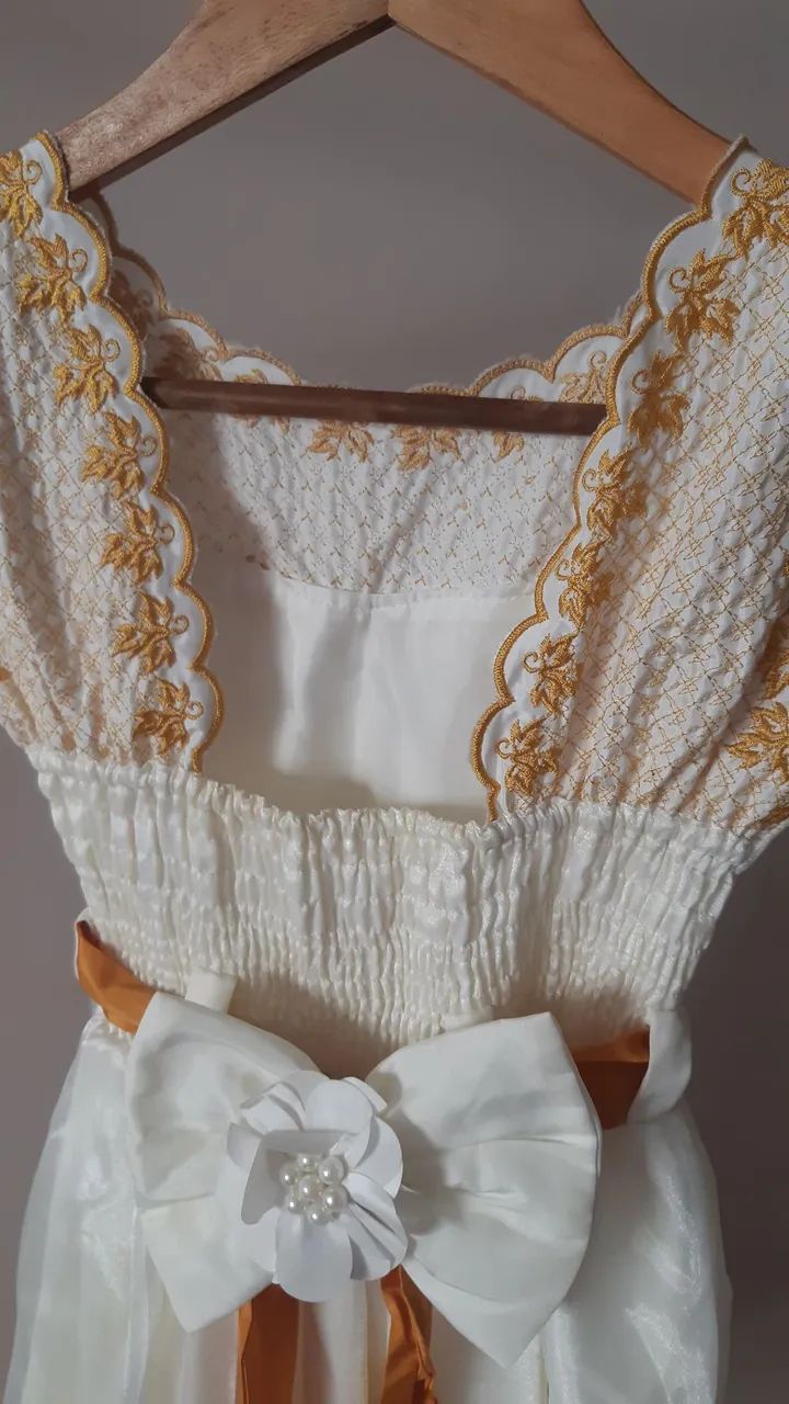 Vestido infantil daminha - Foto 2