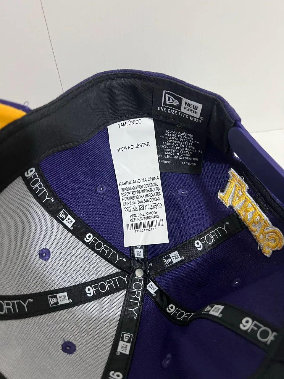 Boné New Era Lakers - Novo Sem Uso - Foto 4